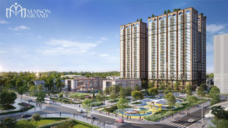 BÁN CĂN HỘ 2PN 56m² – MẶT TIỀN QL51 PHÚ MỸ, MAISON GRAND 1,848 TỶ