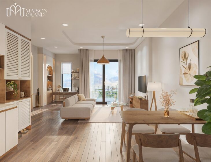 BÁN CĂN HỘ 2PN 56m² – MẶT TIỀN QL51 PHÚ MỸ, MAISON GRAND 1,848 TỶ