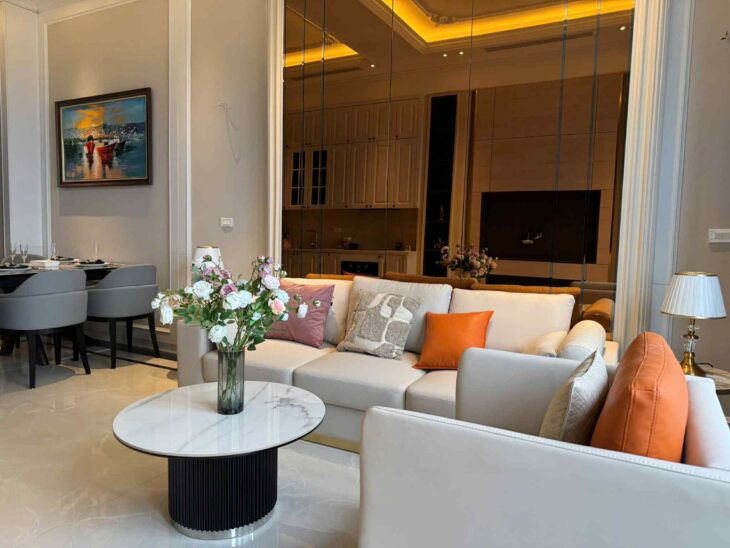 bán nhà 8 tầng thang máy, full nội thất, gần Aeon Long Biên, ôtô tránh, kinh doanh, cách cầu Trần