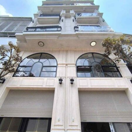 bán nhà 8 tầng thang máy, full nội thất, gần Aeon Long Biên, ôtô tránh, kinh doanh, cách cầu Trần