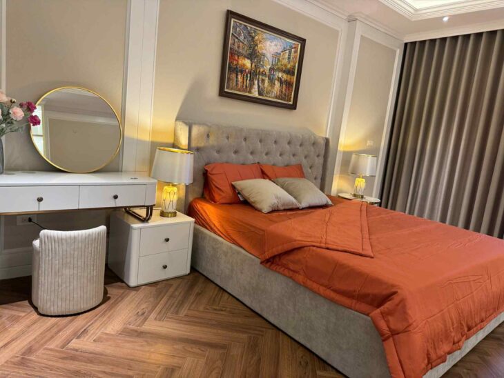 bán nhà 8 tầng thang máy, full nội thất, gần Aeon Long Biên, ôtô tránh, kinh doanh, cách cầu Trần