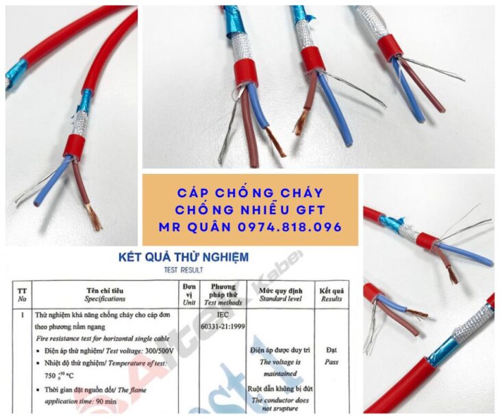 Cáp Chống Cháy Chống Nhiễu 2×0.75+E+GFT Altek Kabel