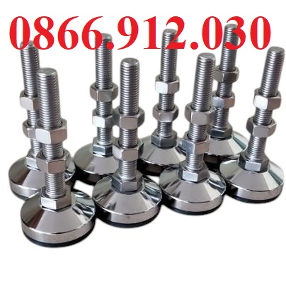 Báo giá chân tăng chỉnh chịu lực: Inox, nhựa, sắt, chịu tải nặng