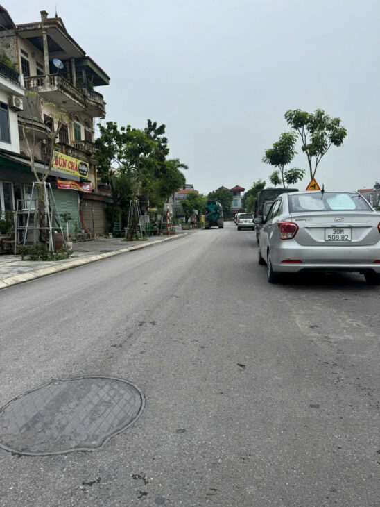 Bán 75.4m đất mặt sông đào QL3 – Kinh doanh đỉnh – Lô góc – Lưu không nhiều