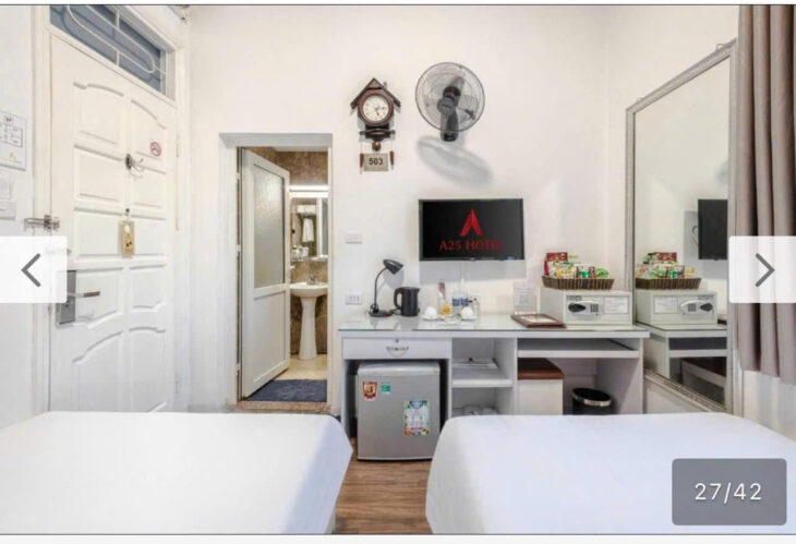 Lô góc khách sạn 67 phòng – Lò Đúc – 9 tầng – 281m² – doanh thu 370tr/th – giá 171 tỷ