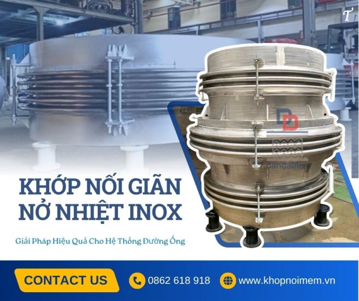 Khớp giãn nở inox nối bích/ Khớp nối đường ống dẫn dầu/ Khớp giãn nở nhiệt bằng vải/Bù giãn nở nhiệt