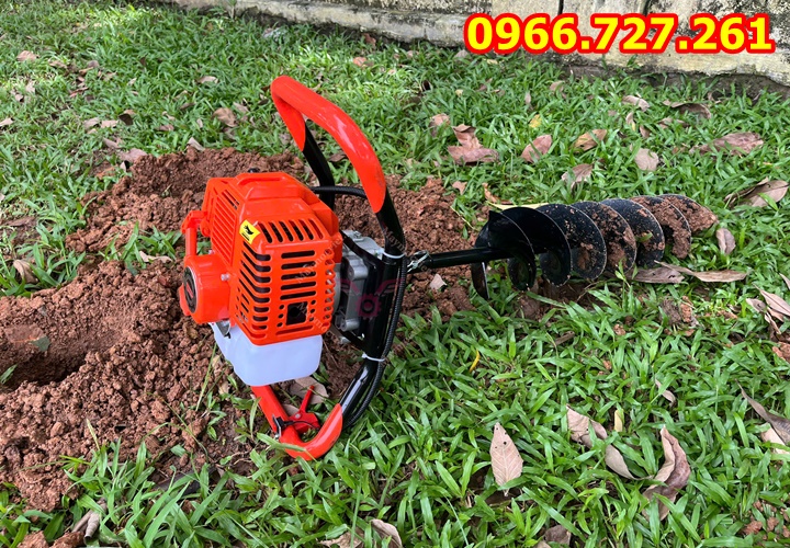 Bán Máy Khoan Đất Cầm Tay Turbo TBD52 – Chuyên Đào Hố Trồng Tiêu, Cà Phê