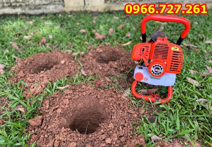 Bán Máy Khoan Đất Cầm Tay Turbo TBD52 – Chuyên Đào Hố Trồng Tiêu, Cà Phê