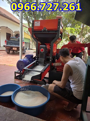 Máy xay xát gạo 3 pha kèm gầu tải Takyo TK1100 – Động cơ 15kW