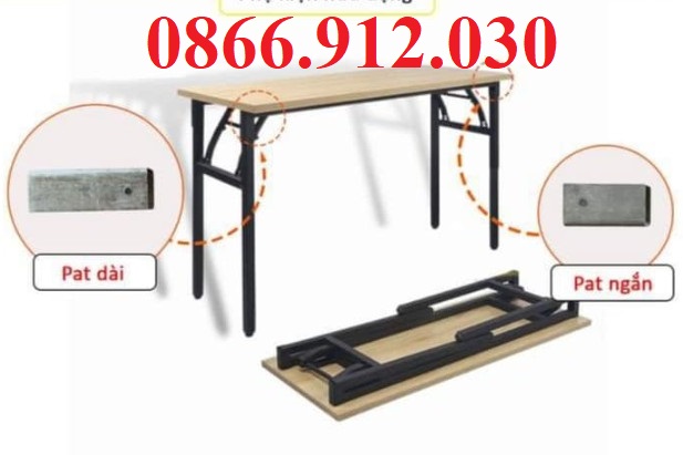 Bộ phụ kiện bàn xếp gọn tối ưu không gian, dễ dàng sử dụng