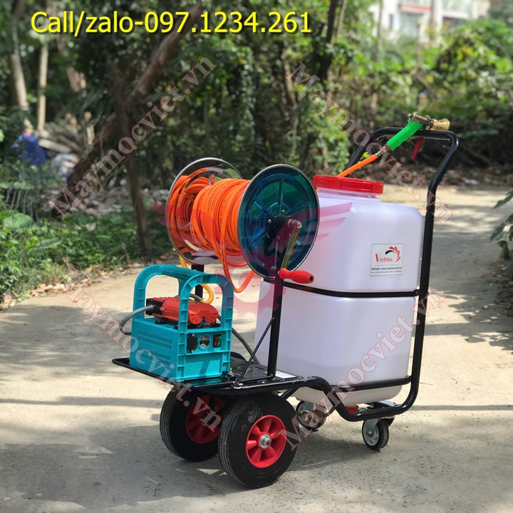 Máy phun thuốc đẩy tay ắc quy Turbo TBA60 giá rẻ