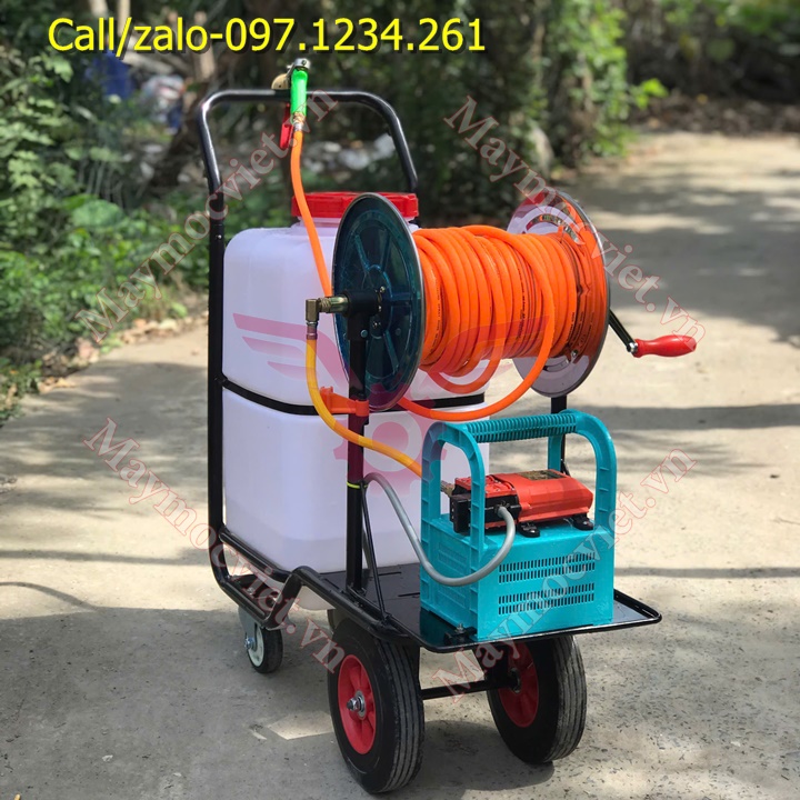 Máy phun thuốc đẩy tay ắc quy Turbo TBA60 giá rẻ