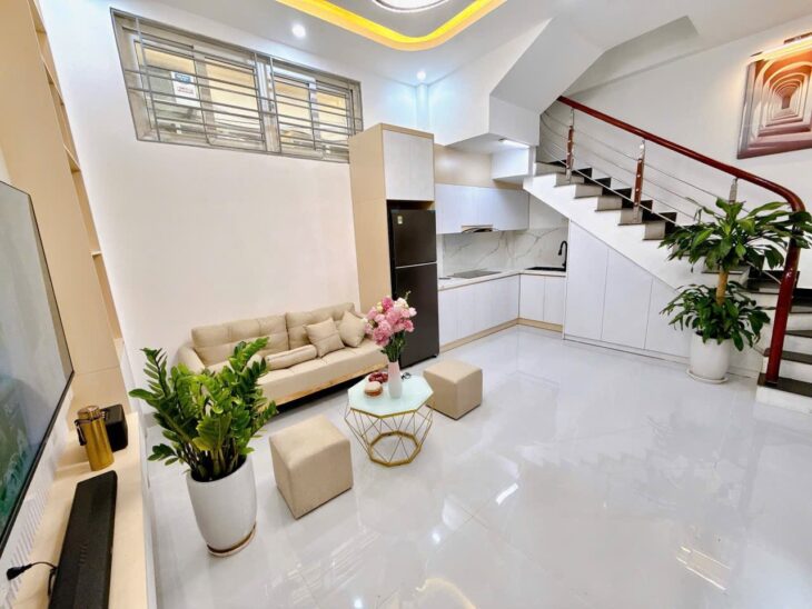 BÁN NHÀ THỊNH QUANG ĐỐNG ĐA NHÀ ĐẸP Ở NGAY 2 THOÁNG VĨNH VIỄN GẦN Ô TÔ 5 TẦNG 7,7 TỶ