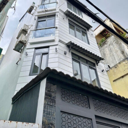 Rẻ hơn 1.5 tỷ! bán nhà 4 tầng Lê Quang Định P.11 Bình Thạnh 3PN 4WC giá chỉ 5.590 Tỷ