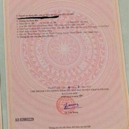 ĐẤT ĐẸP – GIÁ TỐT – CHÍNH CHỦ Cần Bán Lô Đất Tại Xã Thạch Tượng, Huyện Thạch Thành, Thanh Hóa. ĐẤT ĐẸP – GIÁ TỐT – CHÍNH CHỦ Cần Bán Lô Đất Tại Xã Thạch Tượng, Huyện Thạch Thành, Thanh Hóa.