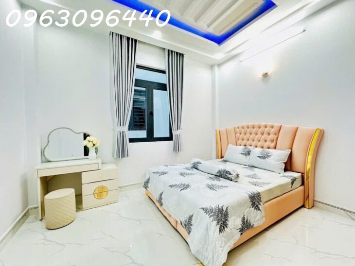 Bán Gấp Nhà Hẻm Huỳnh Tấn Phát, Nhà Bè: 4 Tầng, 4PN, 52m2, Sổ Đỏ, Giá Chỉ 6.4Ty