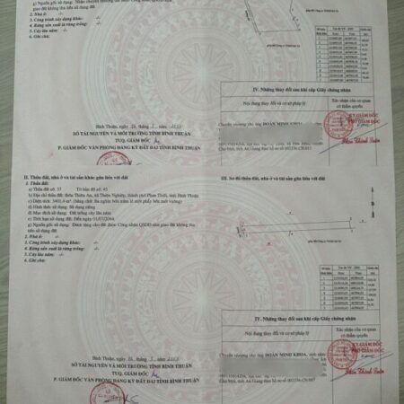 ĐẤT ĐẸP – GIÁ TỐT – Bán GẤP Lô Đất Tiềm Năng Tại Xã Thiện Nghiệp, TP Phan Thiết, Bình Thuận