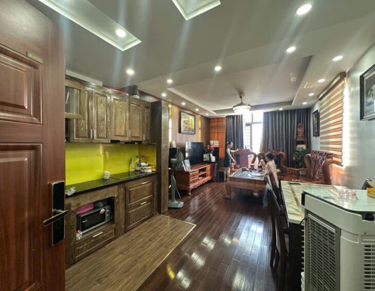 PL TC75 Lai Xá 67.5m2 – 7 tầng TM, 2 ô tô tránh, NT đẹp, giá 14,5 tỷ