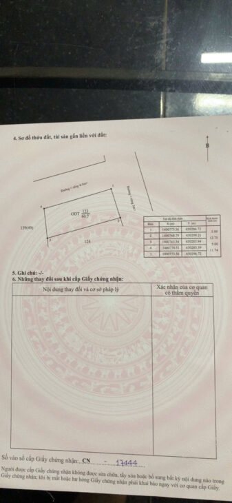 4 LÔ LIỀN KỀ MẶT TIÊN ĐƯỜNG ĐẶNG NGUYÊN CẨN Cách đại lộ Võ Nguyên Giáp 300m GIÁ CHỈ 1TY480