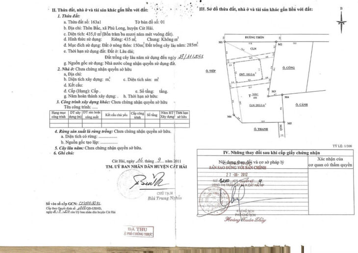 ĐẤT ĐẸP – GIÁ RẺ- Bán GẤP Lô Đất ĐẶC KHU CÁT HẢI – HẢI PHÒNG, ĐẤT THỔ CƯ (ĐẢO CÁT BÀ)