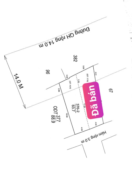 MB-CHỈ CÒN 01 LÔ VĨNH PHƯỚC ĐƯỜNG OTO, PHƯỜNG BẮC NHA TRANG.