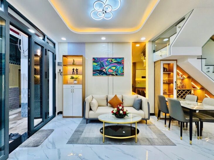 BÙI ĐÌNH TUÝ – P12 – BÌNH THẠNH – 3 TẦNG – 4PN – BAN CÔNG THOÁNG – 5TỶ9