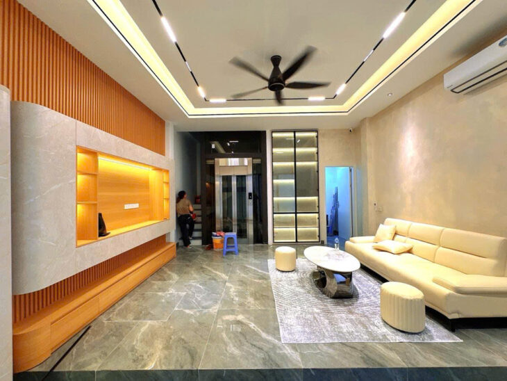 Bán nhà Tây Sơn, Đống Đa 45m 6 tầng thang máy – Kinh doanh giá 13,8 tỷ