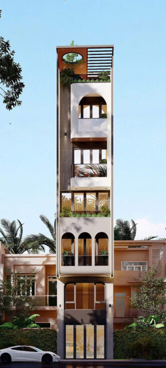 Mở BÁN căn nhà 8 tầng phố ĐÀM QUANG TRUNG – LONG BIÊN