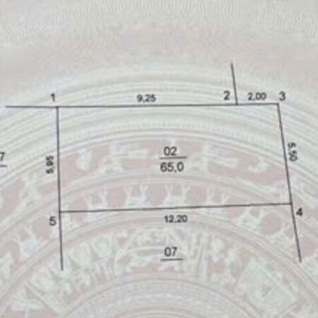 CẦN BÁN LÔ ĐẤT ĐẸP XÃ TỨ HIỆP, HUYỆN THANH TRÌ, HÀ NỘI. Diện tích : 65m2- Mặt tiền : 5.5m2