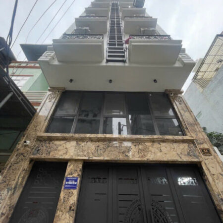 Bán tòa căn hộ dịch vụ phố Tôn Thất Tùng, gần ĐH Y, Đống Đa DT 90m, 8 tầng × MT8.8m, 110tr/ tháng