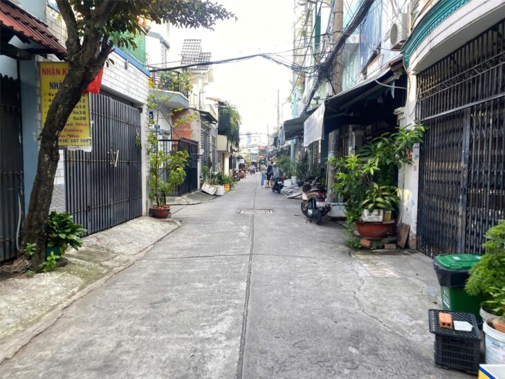 NHÀ MỚI BÌNH HƯNG HOÀ A, GẦN LÊ VĂN QUỚI, 50M2, HẺM 4M, CHỈ 4,X TỶ