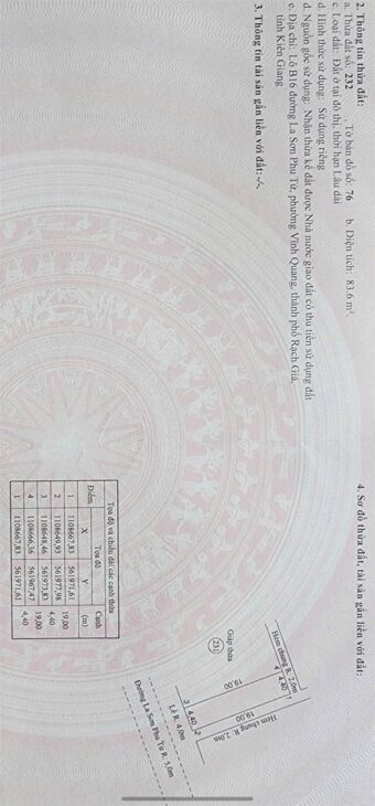 Bán Nhà Mới Căn Góc Hẻm 3 Mặt Tiền Vị Trí Đẹp Tại Vĩnh Quang – Rạch Giá – Kiên Giang