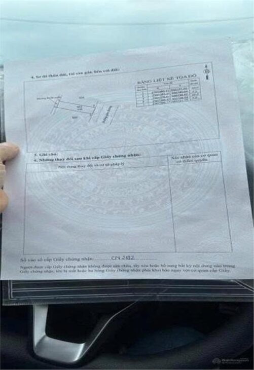 Đất đấu giá chính chủ đồng nhà Vác Lâm Thao Việt Trì Phú Thọ