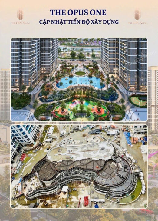 THE OPUS ONE – SIÊU PHẨM NGHỈ DƯỠNG TRUNG TÂM VINHOMES GRAND PARK