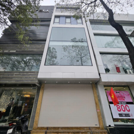 Bán nhà MP Trúc Khuê, Dt 50m2 x 6 Tầng, MT: 3.8m, Đường 15m, vỉa hè 5m, Tiện KD.