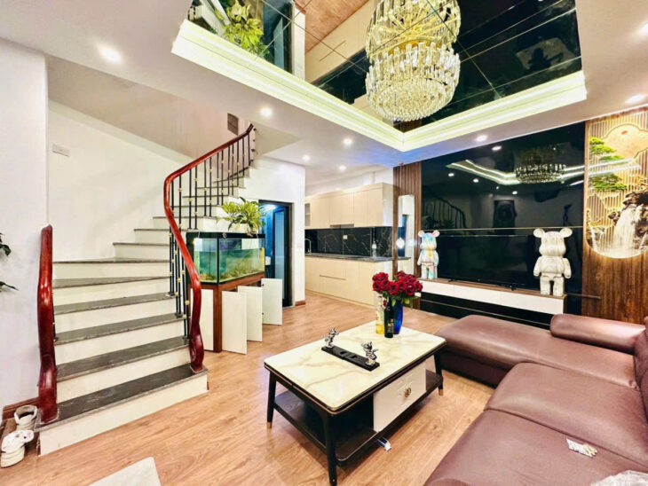 NGÕ NÔNG ĐẸP – NHÀ MỚI – NỘI THẤT ĐẸP – CÓ SÂN RỘNG-Trần Khát Chân 34 m, 4 tầng, mt 3 m 7.6 tỷ Hai