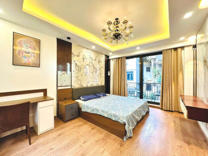 NGÕ NÔNG ĐẸP – NHÀ MỚI – NỘI THẤT ĐẸP – CÓ SÂN RỘNG-Trần Khát Chân 34 m, 4 tầng, mt 3 m 7.6 tỷ Hai