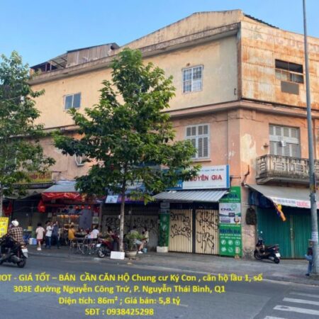 HOT HOT – GIÁ TỐT – BÁN CẦN CĂN HỘ CHUNG CƯ – đường Nguyễn Công Trứ, P. Nguyễn Thái Bình, Q1,HCM HOT HOT – GIÁ TỐT – BÁN CẦN CĂN HỘ CHUNG CƯ – đường Nguyễn Công Trứ, P. Nguyễn Thái Bình, Q1,HCM