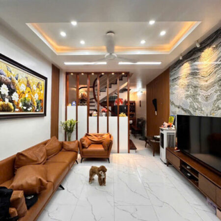 HOÀNG HOA THÁM DT46M x5 TẦNG-9,35 TỶ NHÀ ĐẸP,NGÕ RỘNG THOÁNG