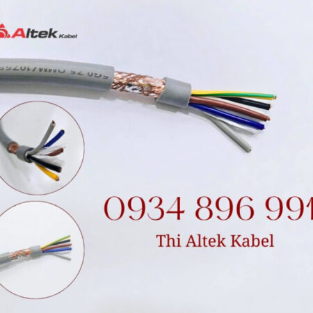 Cáp điều khiển 5×0.75mm², 5×1.0mm² chống nhiễu Altek Kabel – Giá tốt, hàng sẵn kho Cáp điều khiển 5×0.75mm², 5×1.0mm² chống nhiễu Altek Kabel – Giá tốt, hàng sẵn kho