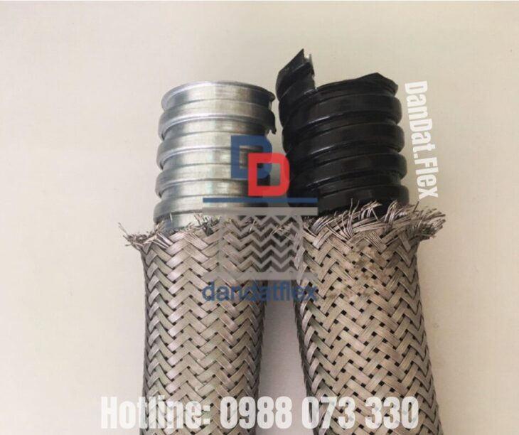 Ống Luồn Dây Điện Bọc Nhựa Bọc Lưới Inox – Ống Thép Luồn Dây Điện – Ống Ruột Gà Bọc Lưới