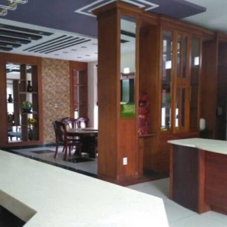 Nhà SHR Mặt tiền sông 2 tầng HXT 447m2, Vuông – An Phú Đông 3 Quận 12 SS