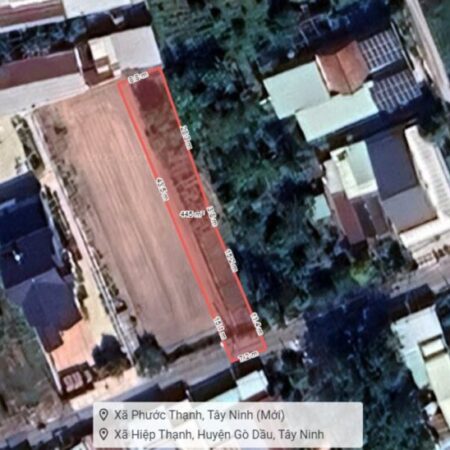 Đất SHR Nở hậu HXH 438m2 – Hiệp Thạnh Tây Ninh S
