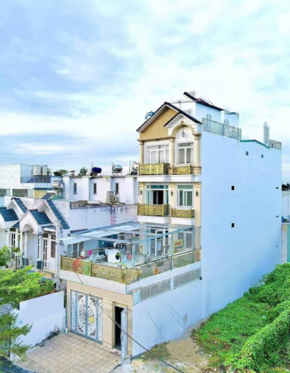 Nhà Vuông SHR 4 tầng HXH né 168m2 – Hà Huy Giáp Quận 12