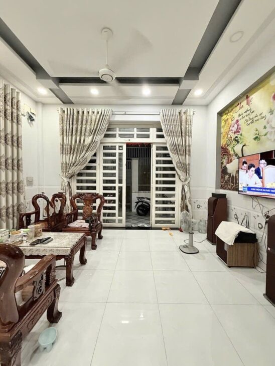 Nhà Vuông SHR 3 tầng HXH 141m2 – Thạnh Lộc 15 Quận 12 SS