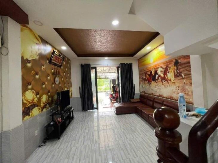 Nhà View sông SHR 3 tầng HXH né 72m2, Vuông – Thạnh Xuân 43 Quận 12 SS