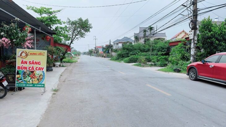Lô góc 94,8m² – mặt đường 402 Tư Thủy, giá chỉ nhỉnh 3 tỷ ZALO 0567 222 555