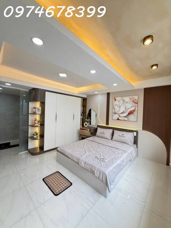 Nhà GV sát Phú Nhuận – NGAY CV GIA ĐỊNH, BV 175, SÂN BAY TSN – 4 TẦNG MỚI – 3PN, 4WC – 3 BƯỚC lên Ô