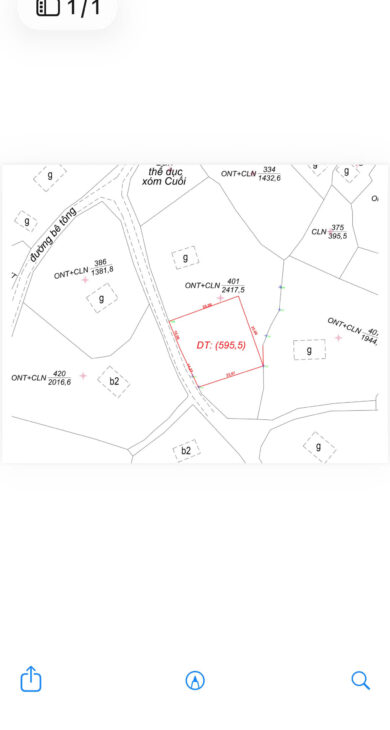 Đơn giá rẻ như đất ruộng chưa tới 1tỷ mà tiềm năng ko thua đất phố HOT nằm tại Cuối Hạ Kim Bôi