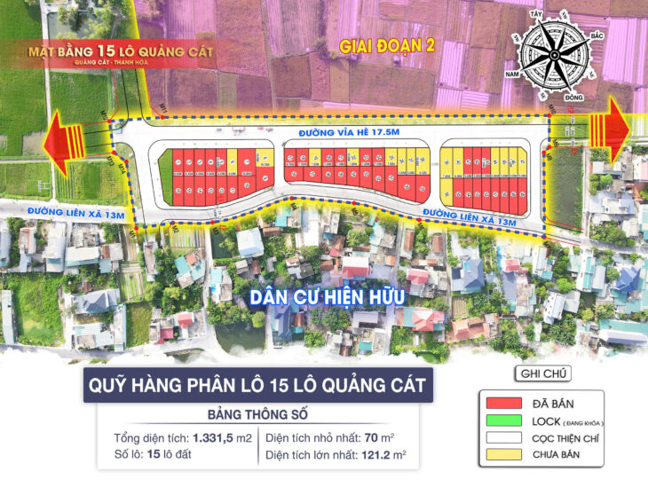 – Dự án có tầm giá phải chăng (hơn 1 tỷ chút/ lô, diện tích 70-125m2) – Hạ tầng đồng bộ: đường
